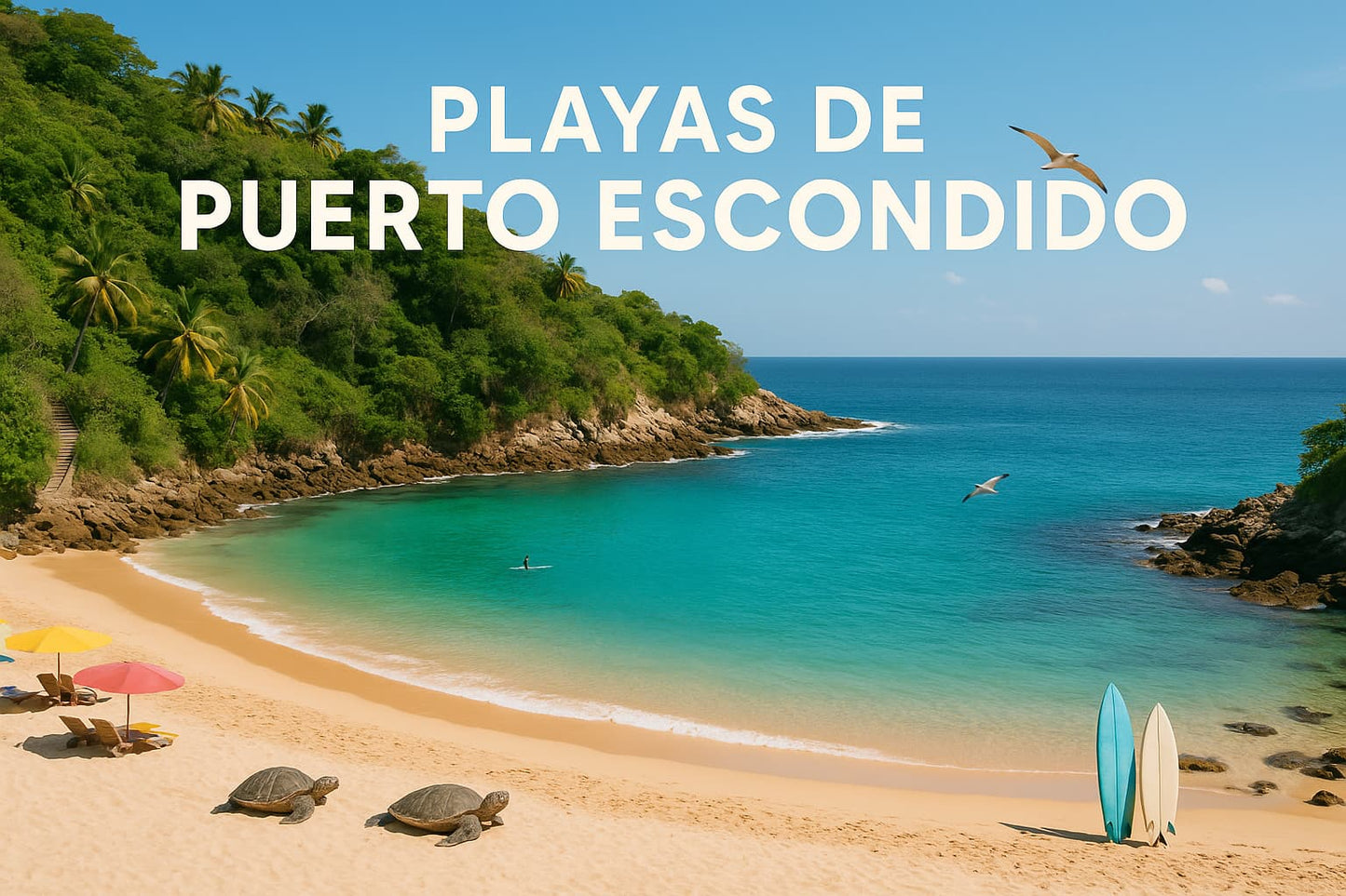 Playas Puerto Escondido: surf, naturaleza y turismo responsable