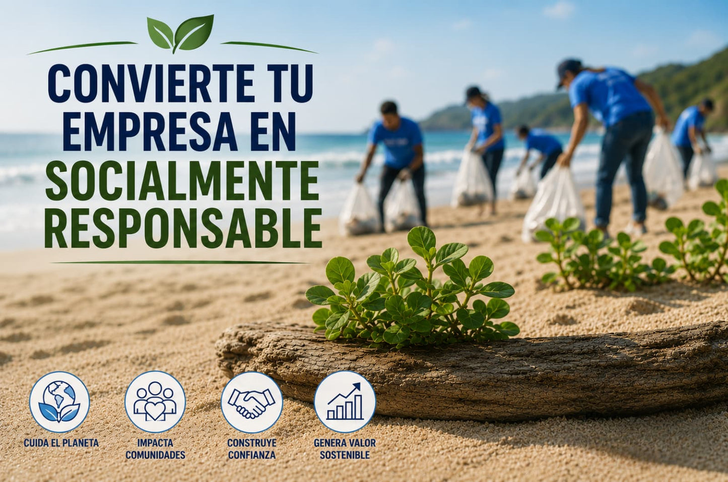 Convierte tu empresa en socialmente responsable
