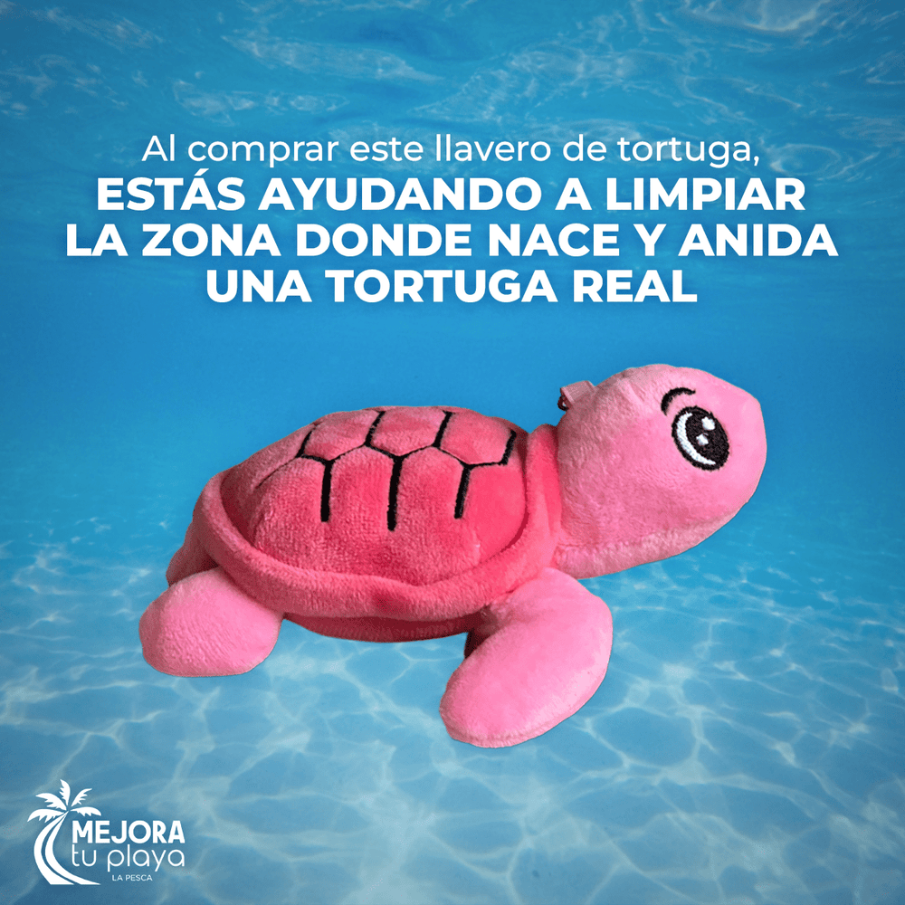 Llavero Tortuga Rosa